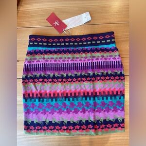 Krimson Klover Pink and Purple  Skirt. NWT size small